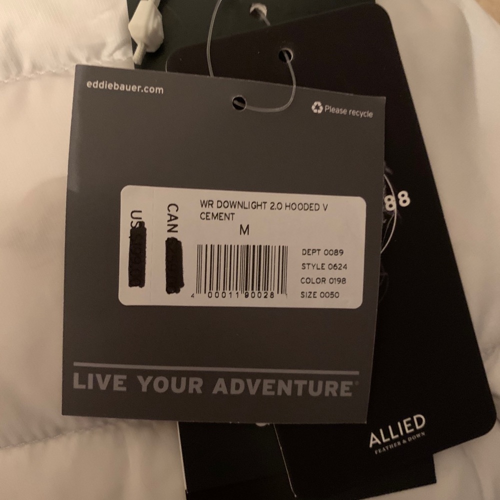 Eddie Bauer | Grey Hooded Vest - Picture 6 of 9